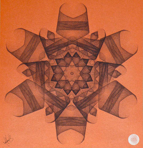 * ORANGE ROMEDA - SILKSCREEN PRINT - SPECIAL OFFER