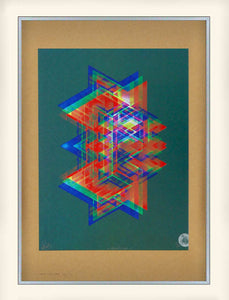 colourful absstract art print