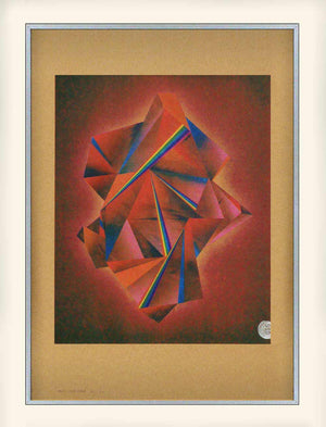 bauhaus theme abstract art print