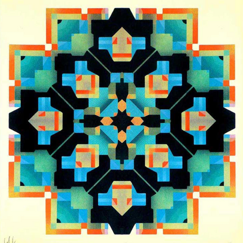 MANDALA PRINT [CREAM]